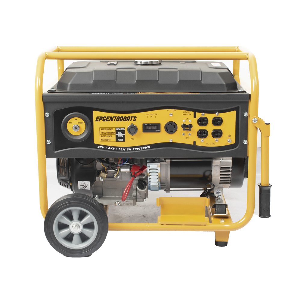 Generador a Gasolina / Planta de Emergencia con Encendido Automático, 6.5KW, 220Vac 2 Fases, Jaula con Ruedas para Fácil Traslado - Image 5