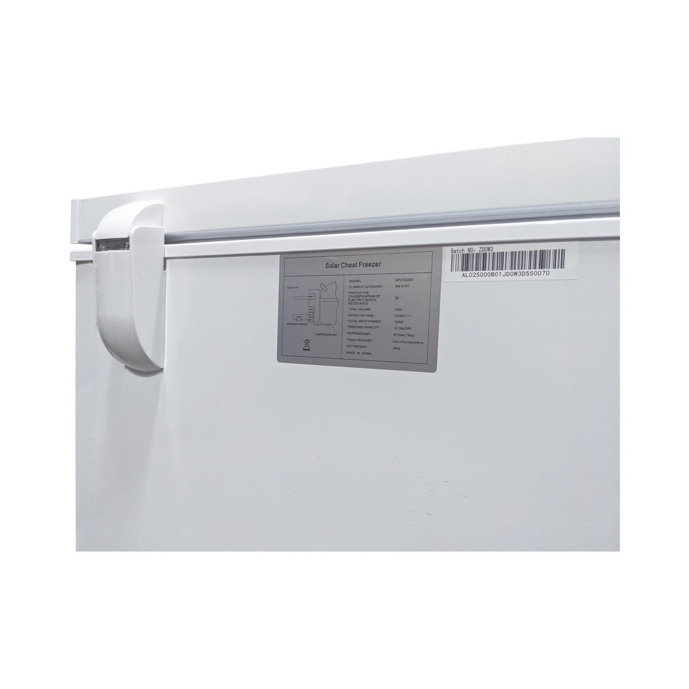 Congelador Solar Espacioso de 250L - 12/24V, Capacidad Extra, Eficiencia Energética y Autónomo. - Image 4