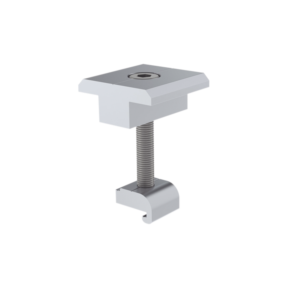 Sujetador intermedio anodizado 40mm