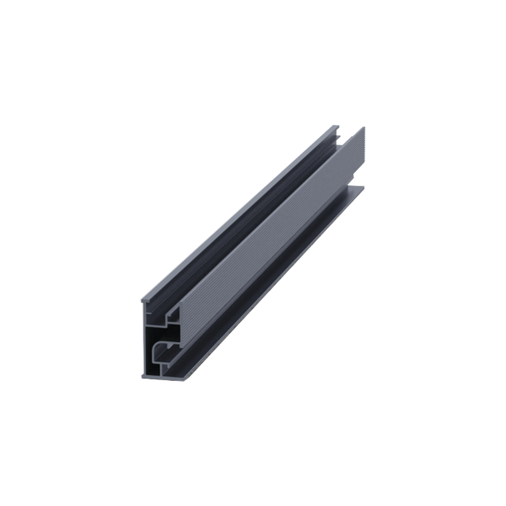 Riel 7 2100 mm aluminio anodizado