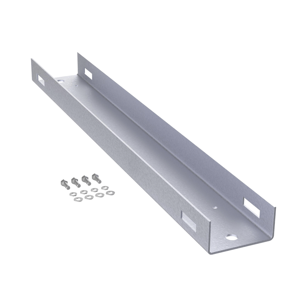 Montaje de Poste Para Gabinetes OSP ComLine de 600 mm de alto (12 UR), De Aluminio, Color Negro