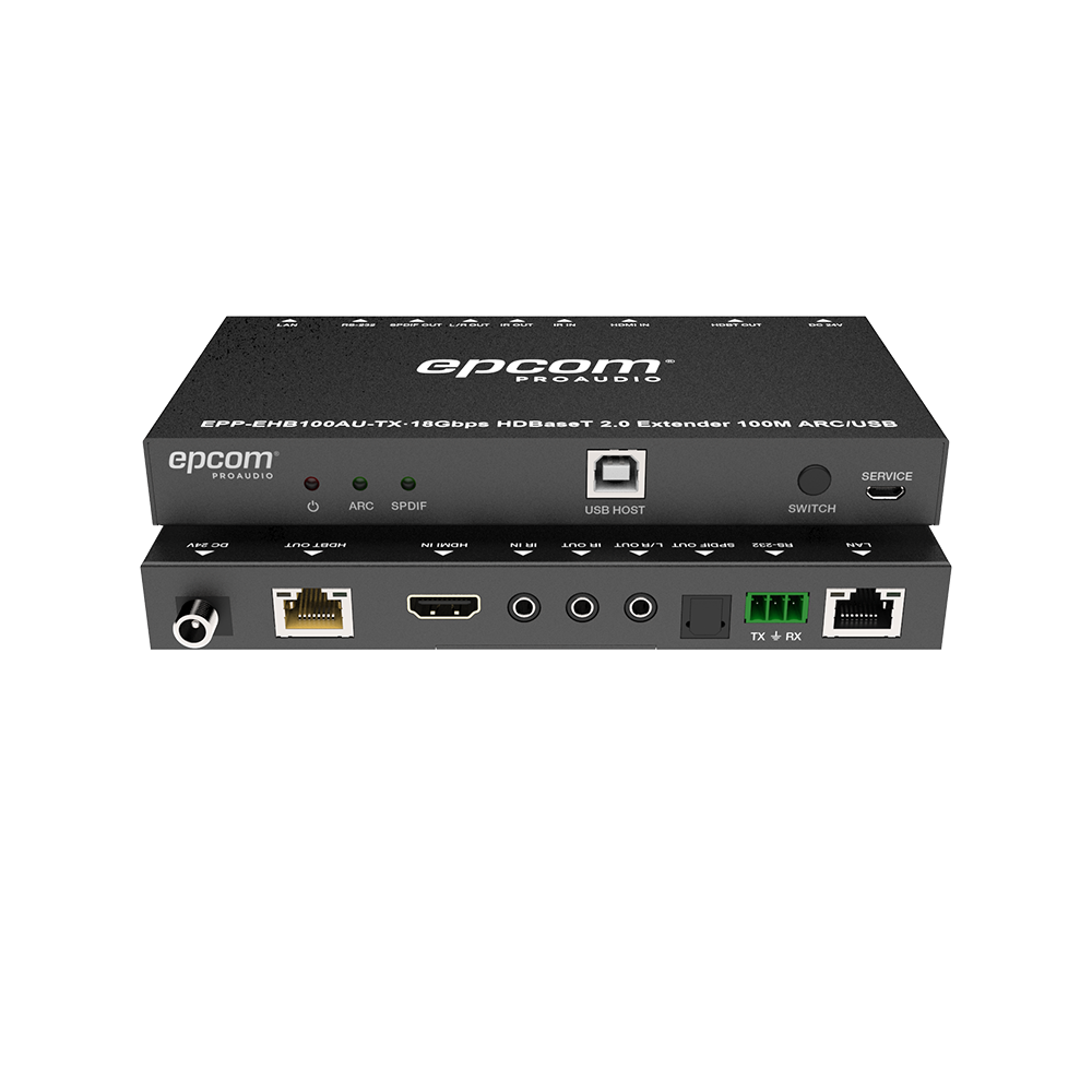 Kit Extensor HDMI | 4K2K@60HZ | HDR 4:4:4 | HDBaseT | 100M | Salida de Audio | HDCP 2.2 | IR Bidireccional | Admite la función USB KVM - Image 2