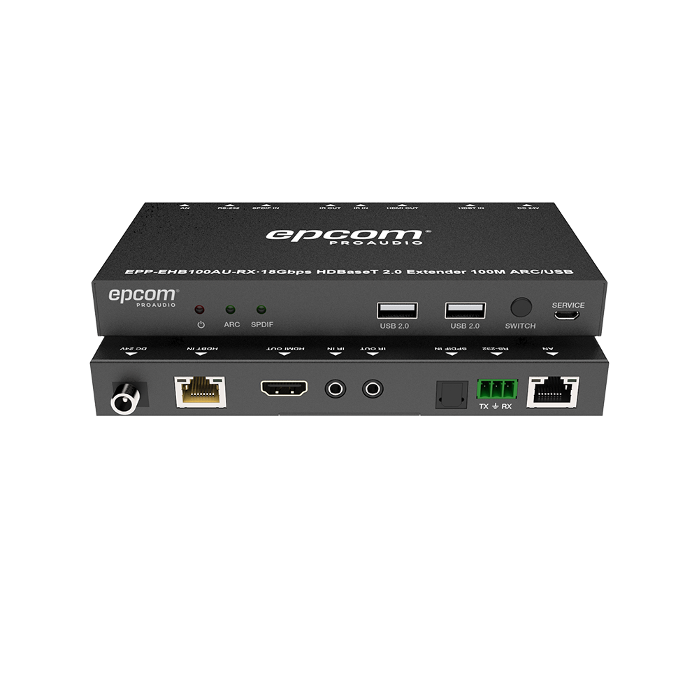 Kit Extensor HDMI | 4K2K@60HZ | HDR 4:4:4 | HDBaseT | 100M | Salida de Audio | HDCP 2.2 | IR Bidireccional | Admite la función USB KVM - Image 4