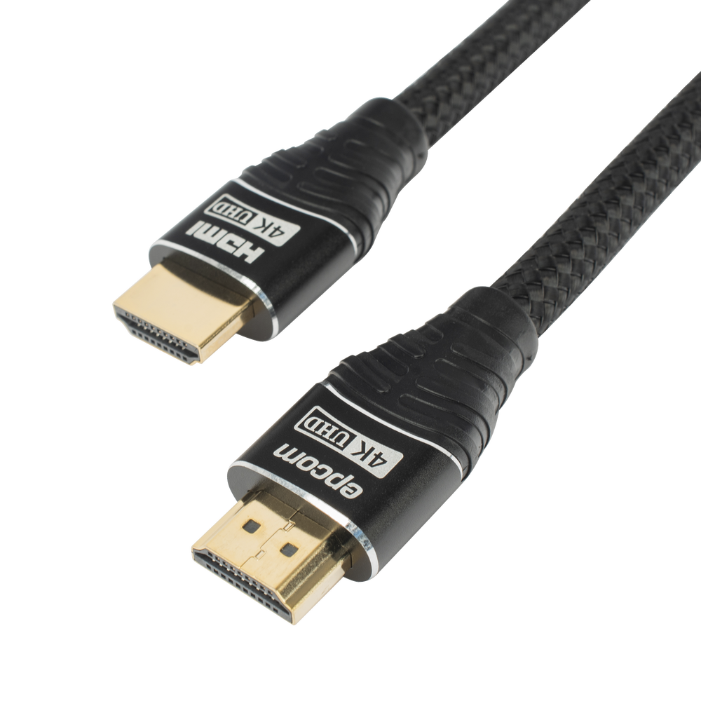 Cable HDMI de 10 Metros (32.81 Pies) | Alta Definici?n | Longitud | Versi?n 2.0 | Alta Velocidad 18Gbps | 4K@60Hz | Conectores Chapados en Oro | Tipo Redondo