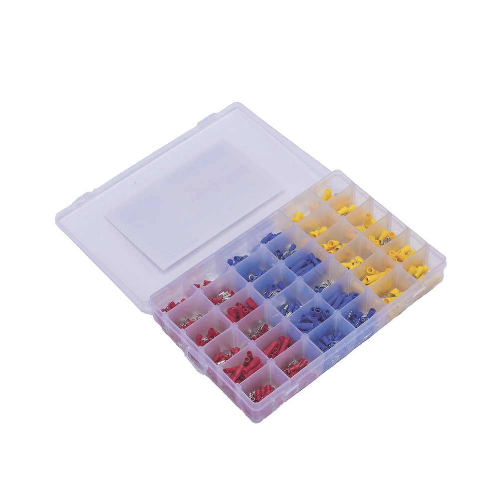 Juego de 580 pzas. Terminales Variadas con Forro y Caja de Almacenamiento. - Image 2