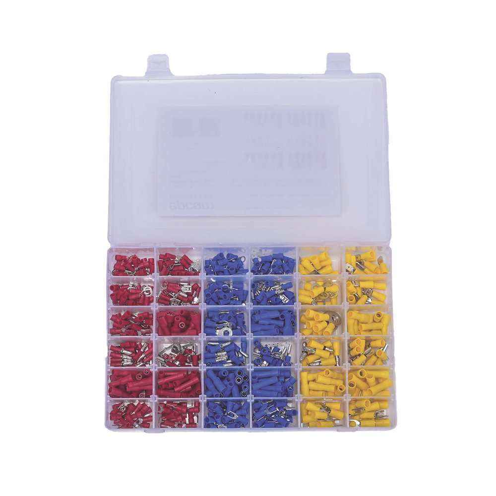 Juego de 580 pzas. Terminales Variadas con Forro y Caja de Almacenamiento. - Image 4