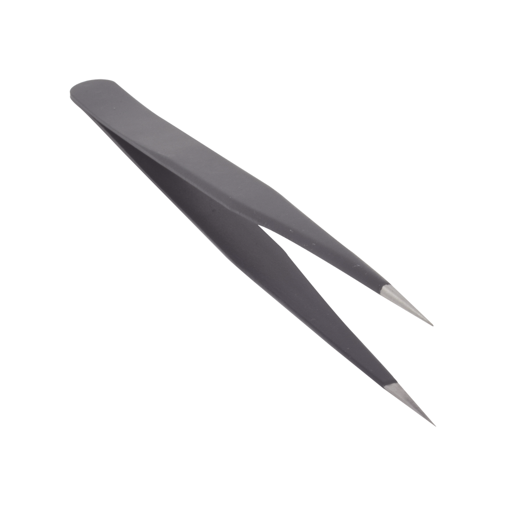 Pinzas Antiestáticas Inoxidable con Pintura Antiestática. Mango Esbelto, Punta Afilada. - Image 2