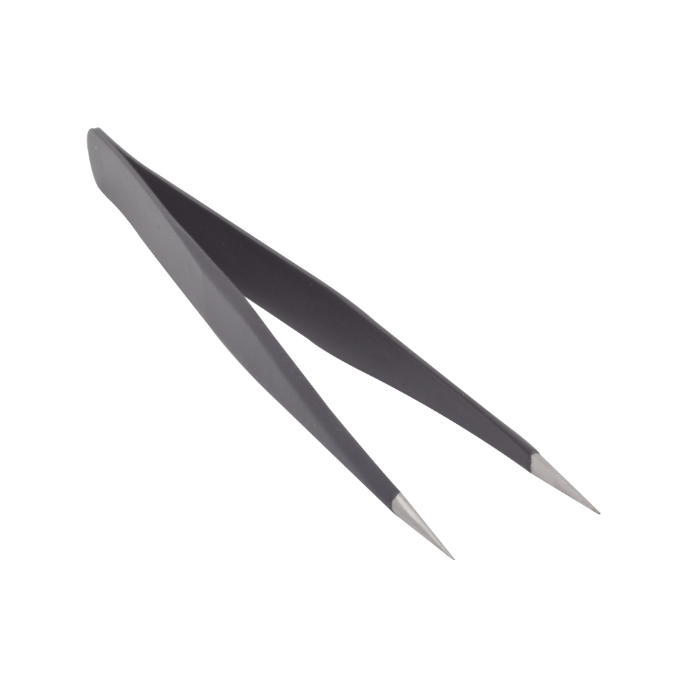 Pinzas Antiestáticas Inoxidable con Pintura Antiestática. Mango Esbelto, Punta Afilada.