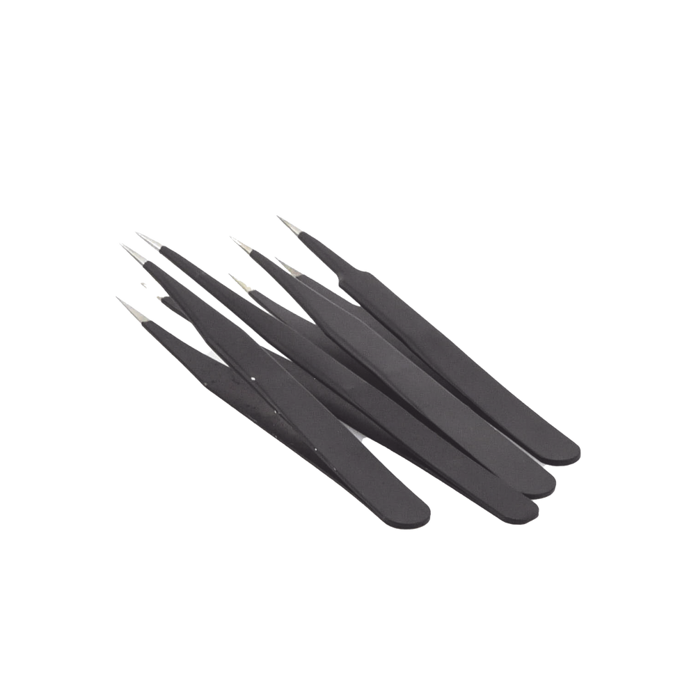 Juego de 4 Pinzas Antiestáticas.