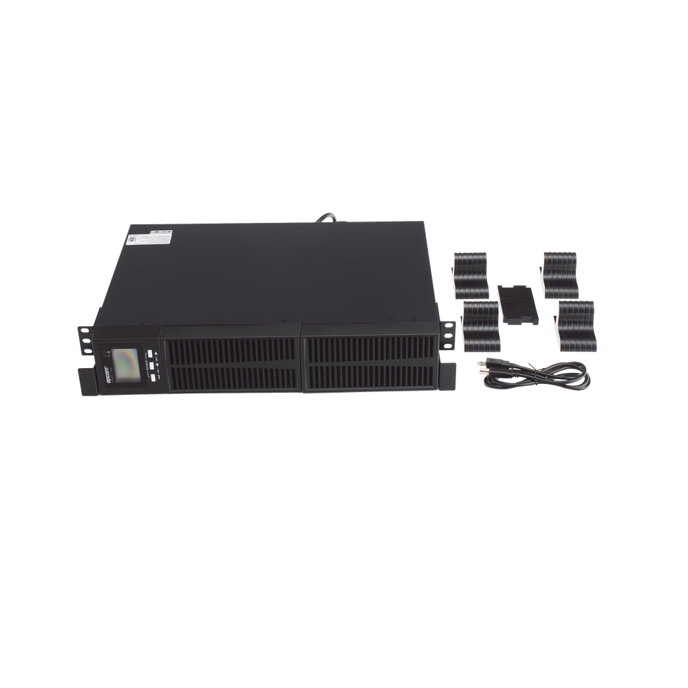 UPS de 1000VA/900W / Topología On-Line Doble Conversión / Entrada y Salida de 120 Vca / Clavija de Entrada NEMA 5-15P / Pantalla LCD Configurable /Formato Rack/Torre - Image 6