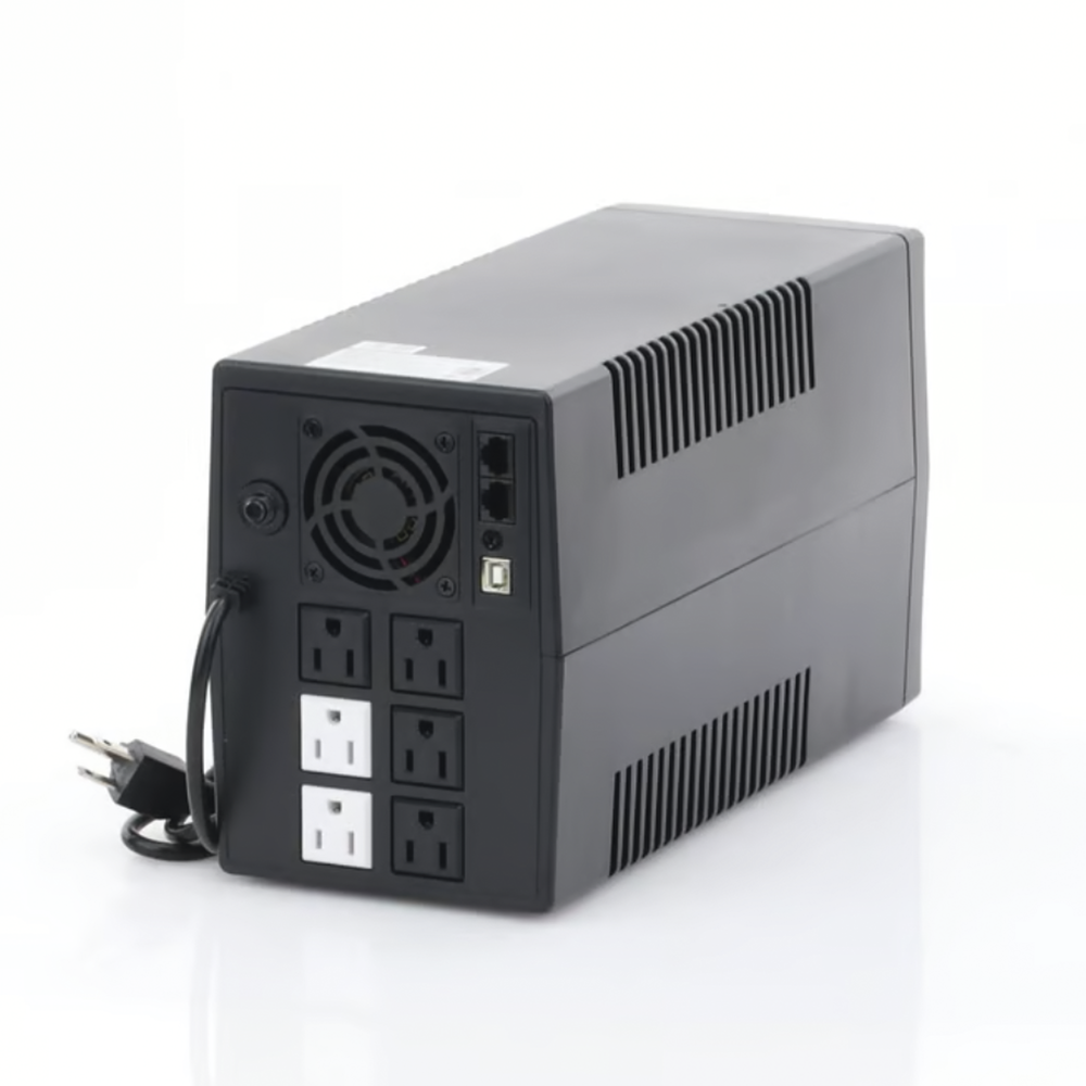 UPS de 1200VA/720W / Topología Línea Interactiva / Entrada y Salida 120 Vca / Clavija NEMA 5-15P / 6 Tomas NEMA 5-15R - Image 6