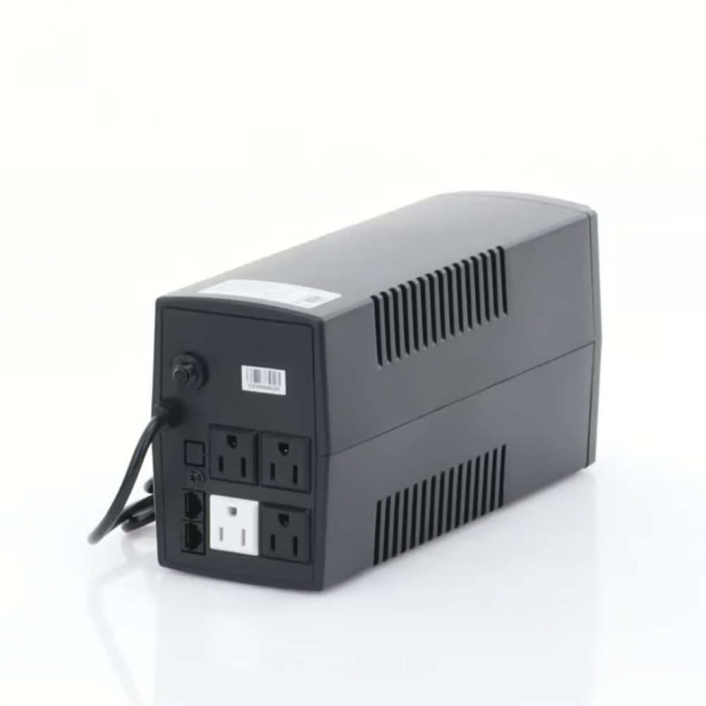 UPS de 850VA/510W / Topología Línea Interactiva / Entrada y Salida 120 Vca / Regulador de Voltaje AVR 80-150 Vca / Clavija NEMA 5-15P / 4 Tomas NEMA 5-15R /Sin RJ11 ni RJ45 - Image 4