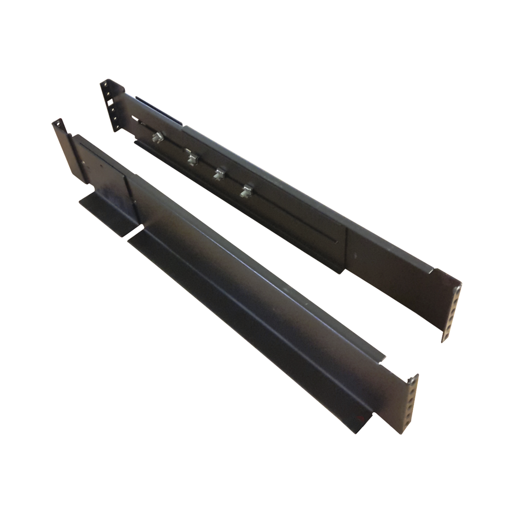 Kit de rieles para montaje de UPS Epcom Power Line en Rack / Gabinete de 4 postes, incluye un par de rieles con soporte en "L" compatible con: EPU1000RTOL2U, EPU2000RTOL2U y EPU3000RTOL2U
