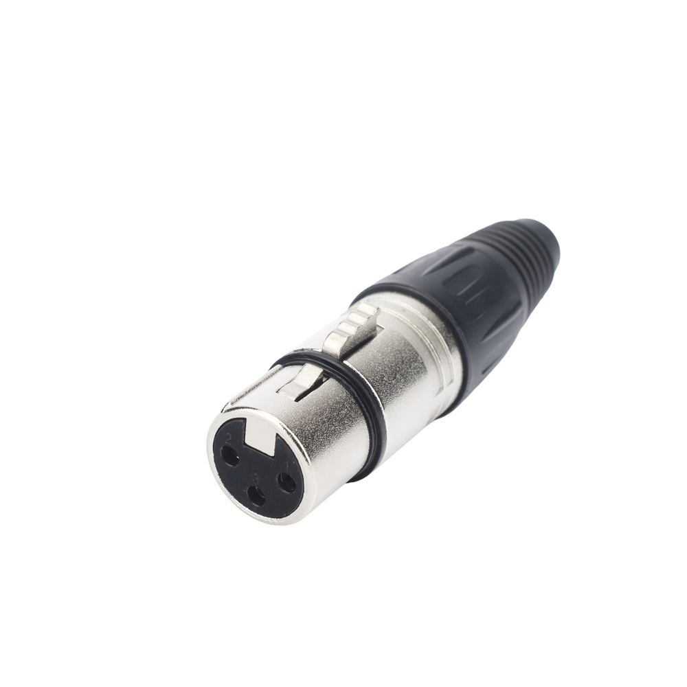 Kit Conector XLR Hembra + XLR Macho | Ideal para Conexiones de Micrófonos, Mezcladoras | Equipo de Audio Profesional - Image 4