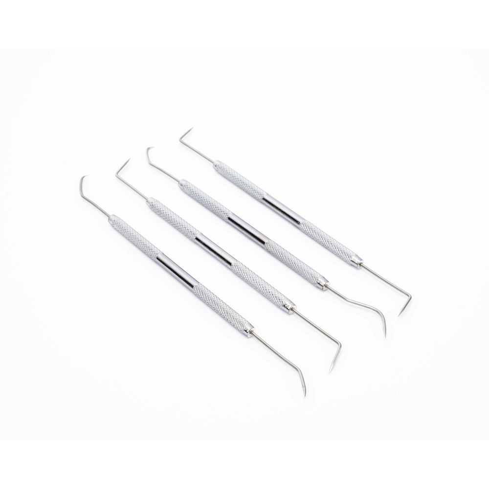 Juego de 4 herramientas con ganchos de apoyo para soldar. - Image 2