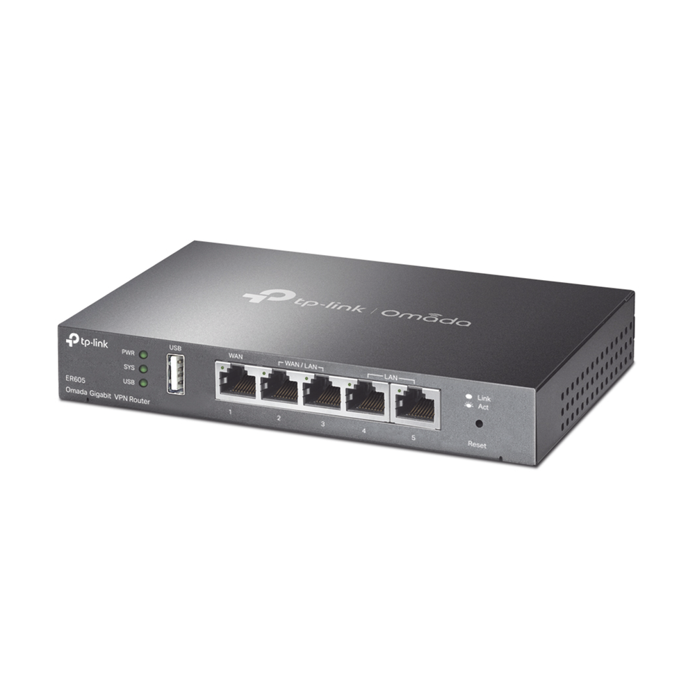 Router Omada VPN / SDN Multi-WAN Gigabit / 1 Puerto WAN Gigabit / 2 Puertos LAN Gigabit / 2 Puertos configurables LAN/WAN / 150,000 Sesiones Concurrentes / Administración Centralizada OMADA o Stand-Alone / 1 Puerto USB 2.0 - Image 2