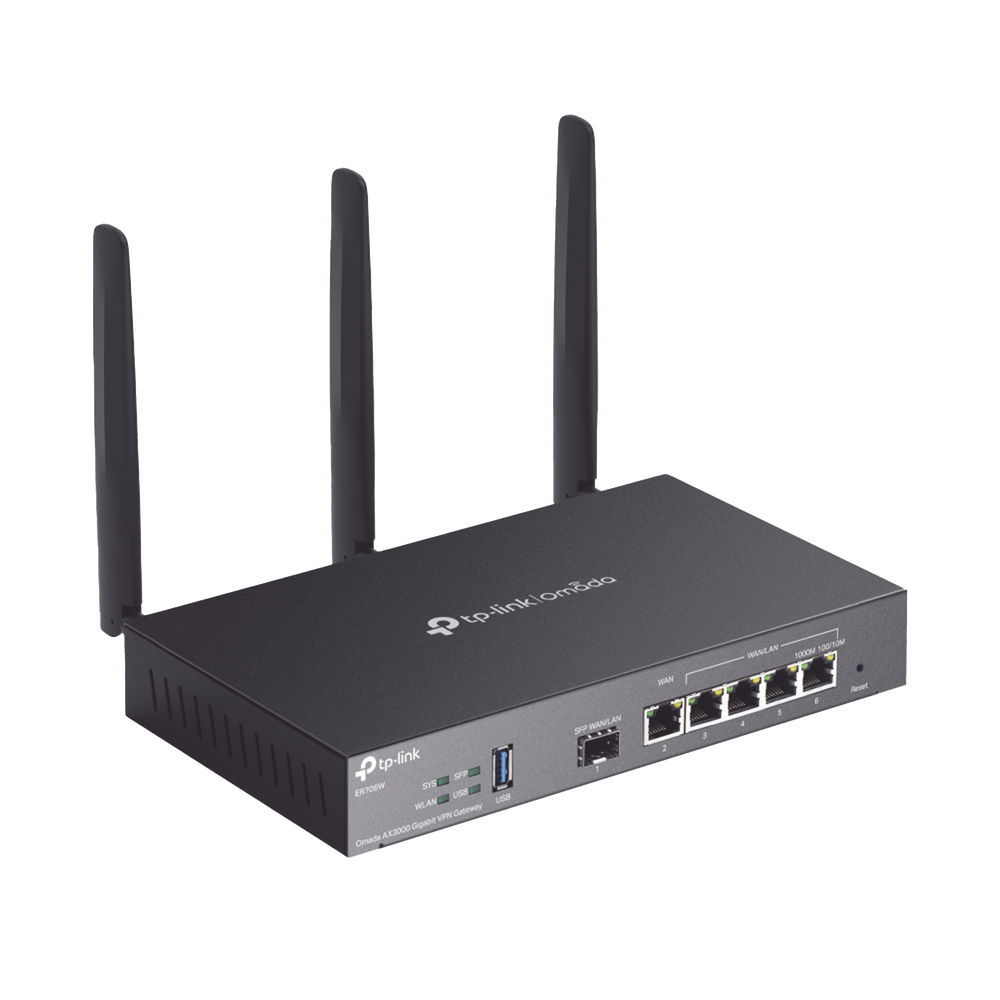 Router Omada VPN / SDN Multi-WAN Gigabit / 1 Puerto WAN SFP Gigabit / 1 Puerto WAN RJ45 Gigabit / 2 Puertos LAN RJ45 Gigabit / 2 Puertos Configurables LAN/WAN / 150,000 Sesiones Concurrentes / Administración Centralizada Omada o Stand-Alone - Image 4
