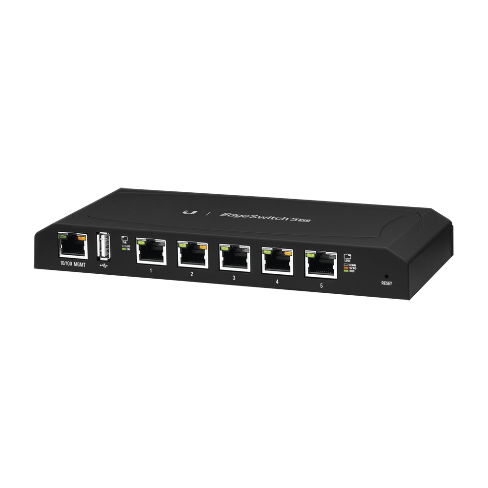 EdgeSwitch 5XP Administrable de 5 Puertos Gigabit PoE de 24 V Pasivo, con funciones avanzadas de Capa 2 - Image 5