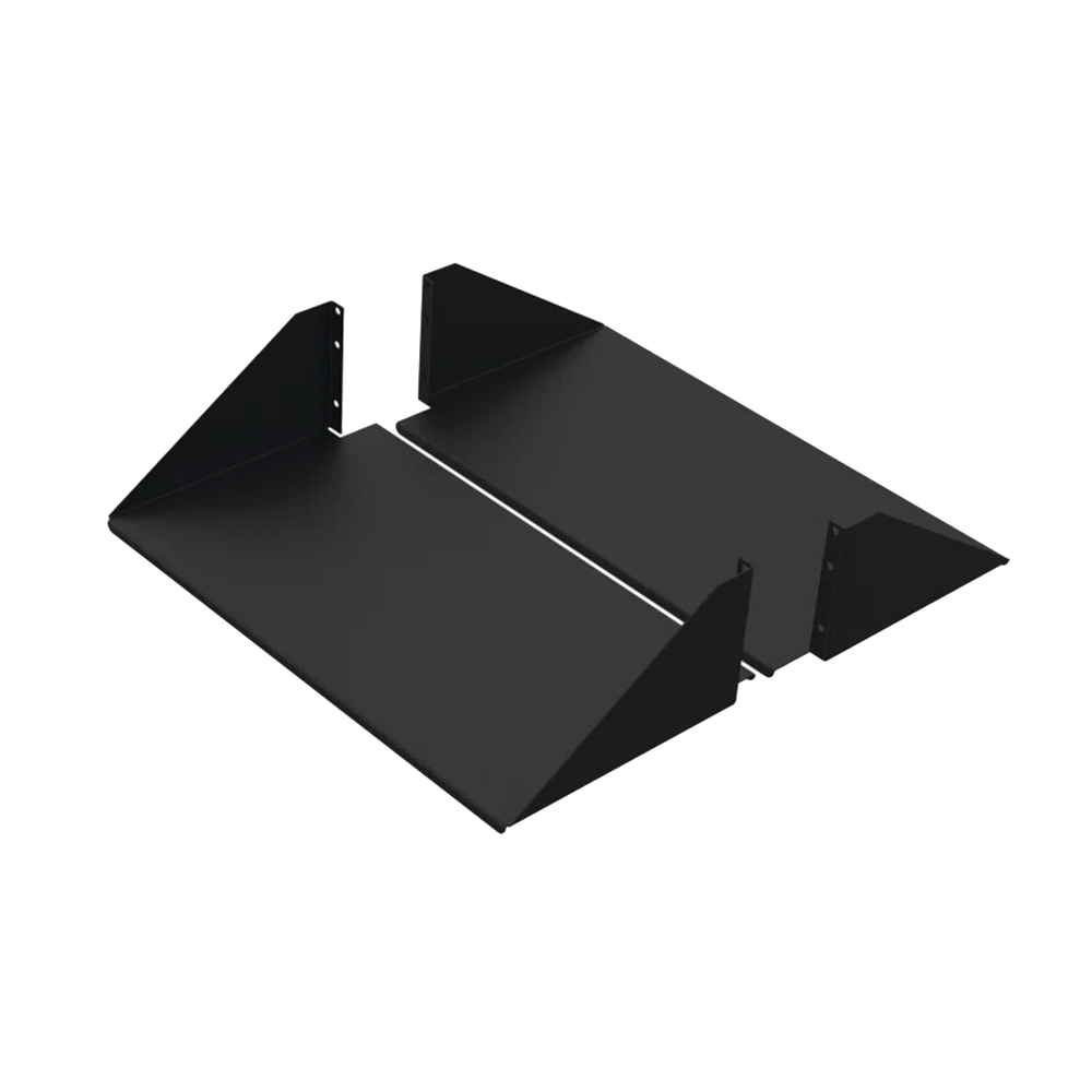 Charola Para Soportar Equipos en Rack de 19in, Frontal y Posterior, Capacidad de 136 Kg, 3UR