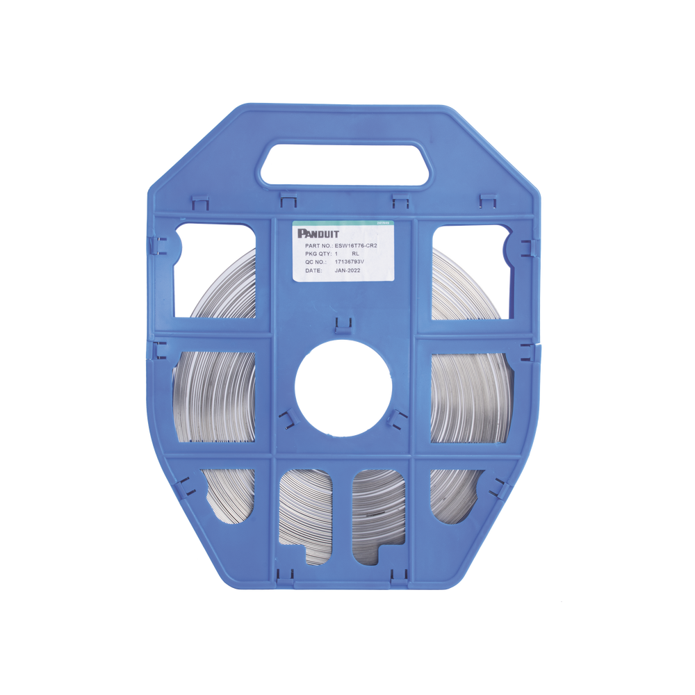 Fleje PanSteel™ de Acero Inoxidable 201, 16 mm de Ancho (5/8), 0.75 mm de Espesor, Rollo de 30.5 metros