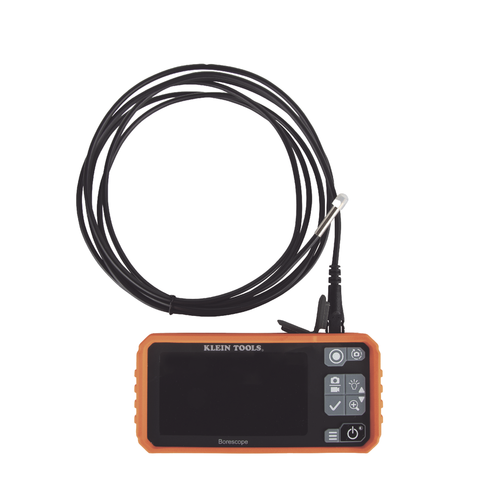 Cámara Boroscopio de Inspección 5.5mm 720p USB-C, LCD 4.3" Color, Cuello de Cisne Nylon de 10' (3m) con Imán, Espejo, 6 LED´s. Batería Io-Li Recargable. Ideal en Electricidad, HVAC, Plomería y Aviación - Image 4