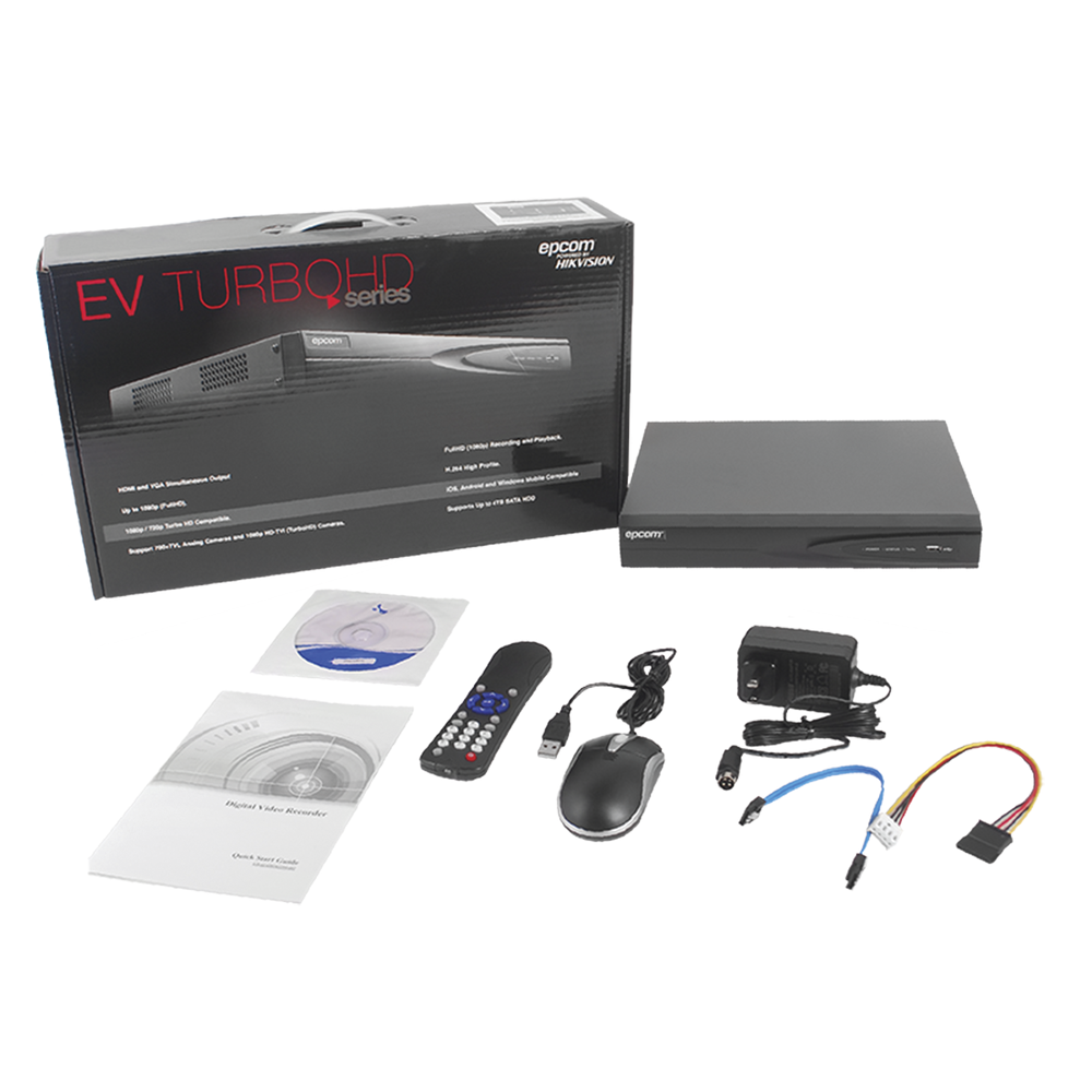 DVR 2 Megapixel / 4 Canales TURBOHD + 1 Canal IP / 1 Bahía de Disco Duro / H.264+ / 1 Canal de Audio / Vídeoanálisis - Image 3