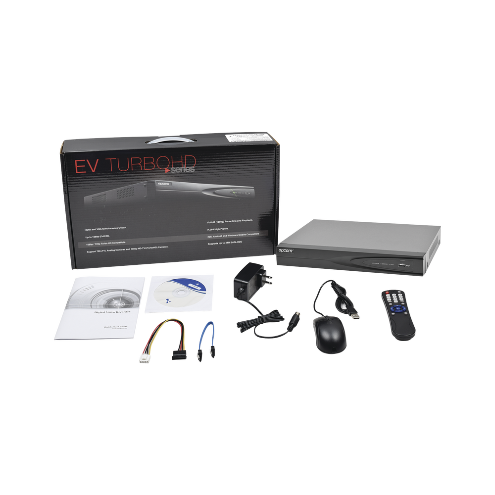 DVR 8 Canales TurboHD + 2 Canales IP/ 2 Megapixel/ 1 Bahía de Disco Duro / H.264+ / 1 Canal de Audio / Videoanálisis - Image 4