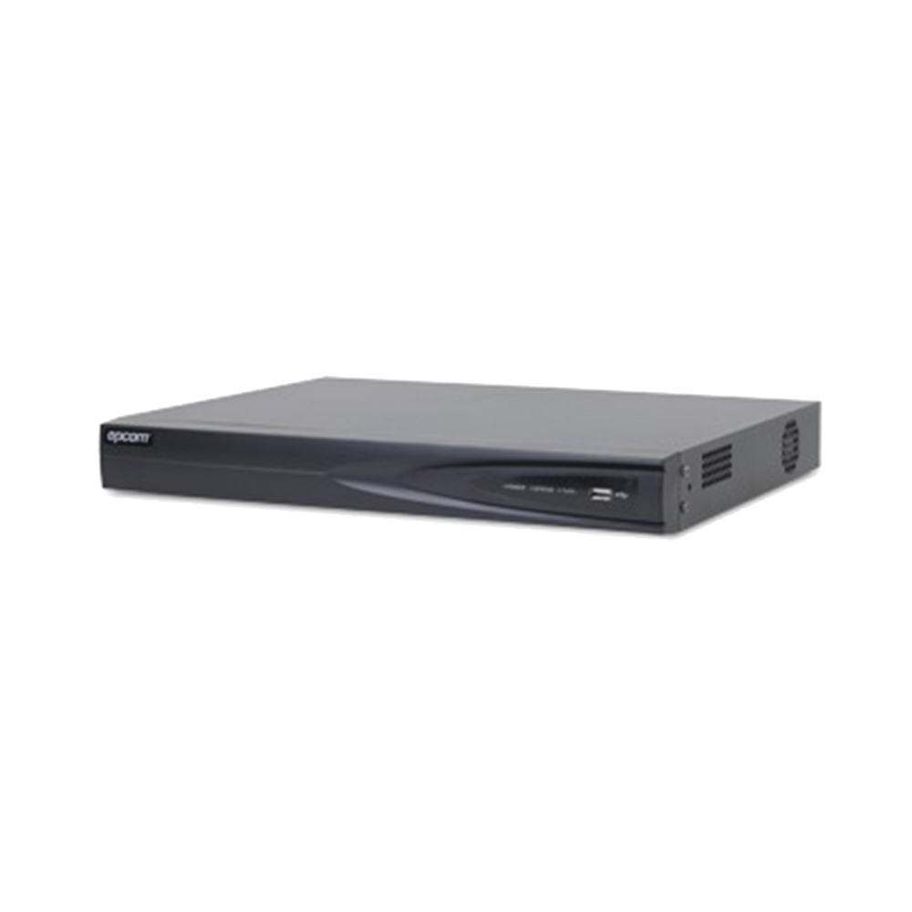 DVR 2 Megapixel / 16 Canales TURBOHD + 2 Canales IP / 2 Bahías de Disco Duro / 1 canal de Audio / H.264+
