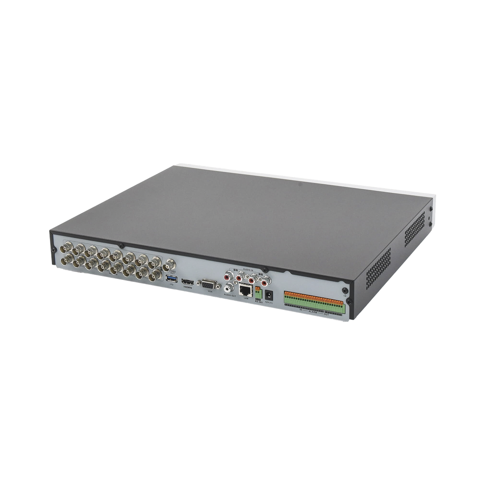DVR 16 Canales TurboHD + 16 Canales IP / 8 Megapixel (4K) / Acusense (Evita Falsas Alarmas) / Audio por Coaxitron / 2 Bahías de Disco Duro / 8 Entradas de Alarma / 4 Salidas de Alarma / H.265+ / Salida de Video en 4K - Image 4