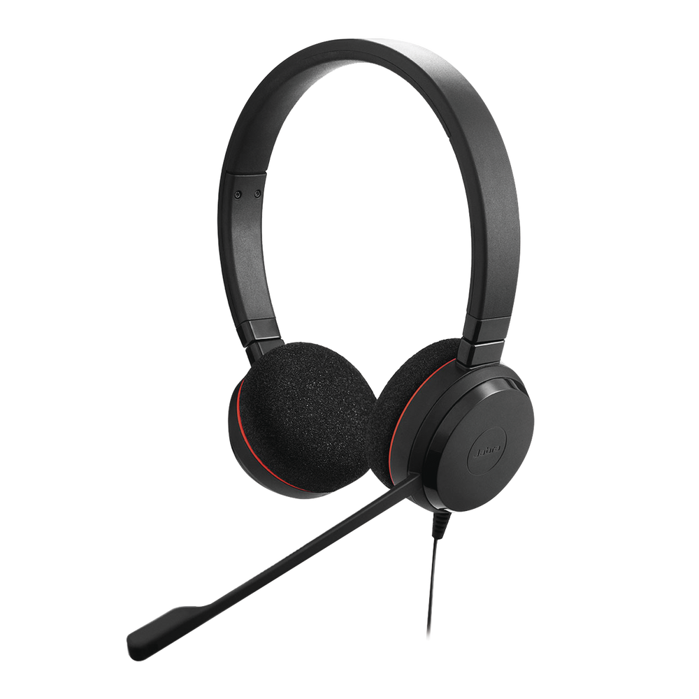 Jabra Evolve 20 DUO con conexión USB, micrófono con cancelación de ruido de ultima generación, configuración Plug and Play (4999-829-209) - Image 3