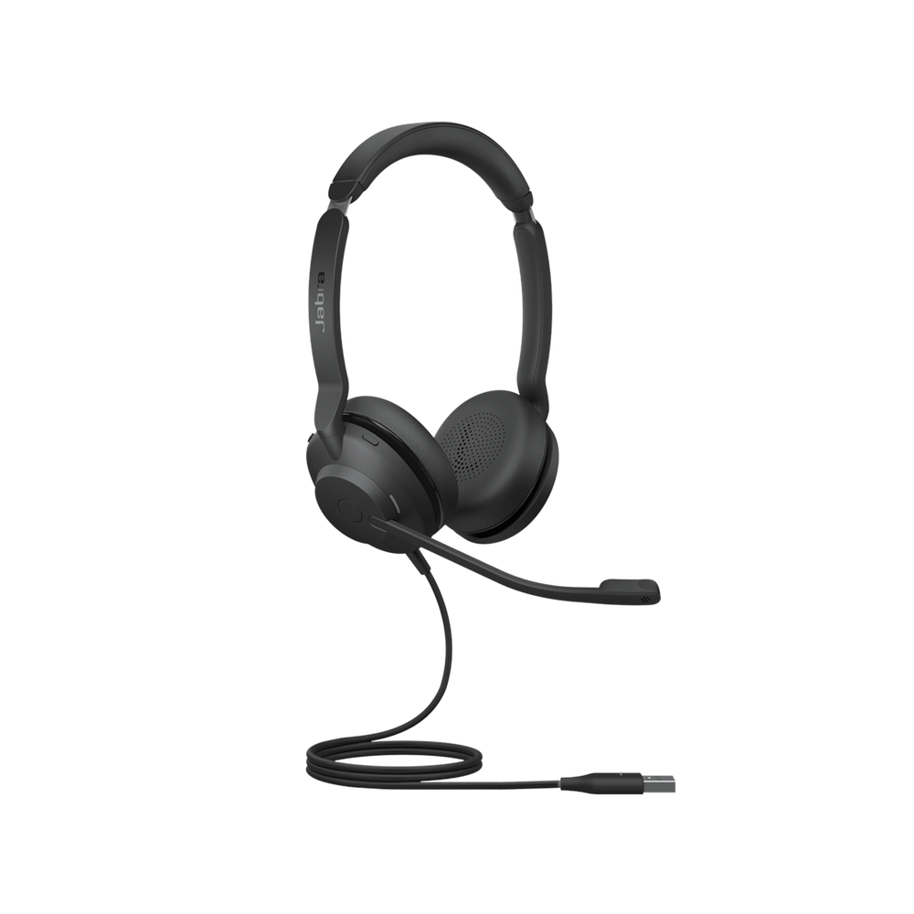 Jabra Evolve2 30, Auricular stereo versión UC con aislamiento de ruido, indicador de ocupado (Busylight) (23089-989-979)