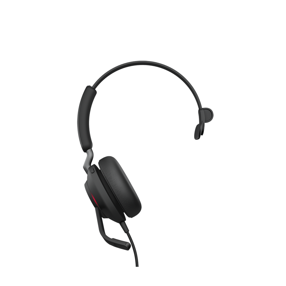 Jabra Evolve 2 40, Auricular mono versión UC con aislamiento de ruido, conexión USB-C y indicador de ocupado (Busylight) (24089-889-899) - Image 4