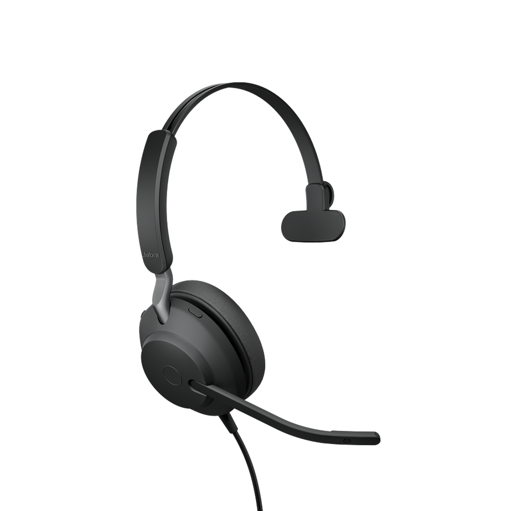 Jabra Evolve 2 40, Auricular mono versión UC con aislamiento de ruido, conexión USB-C y indicador de ocupado (Busylight) (24089-889-899) - Image 3