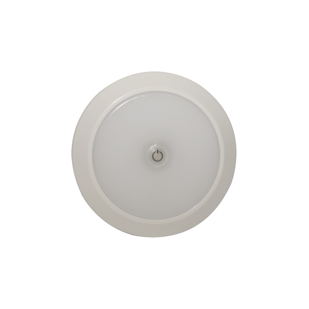 Luz para Interior LED Circular, 5.5", 12-24 Vcc, blanca