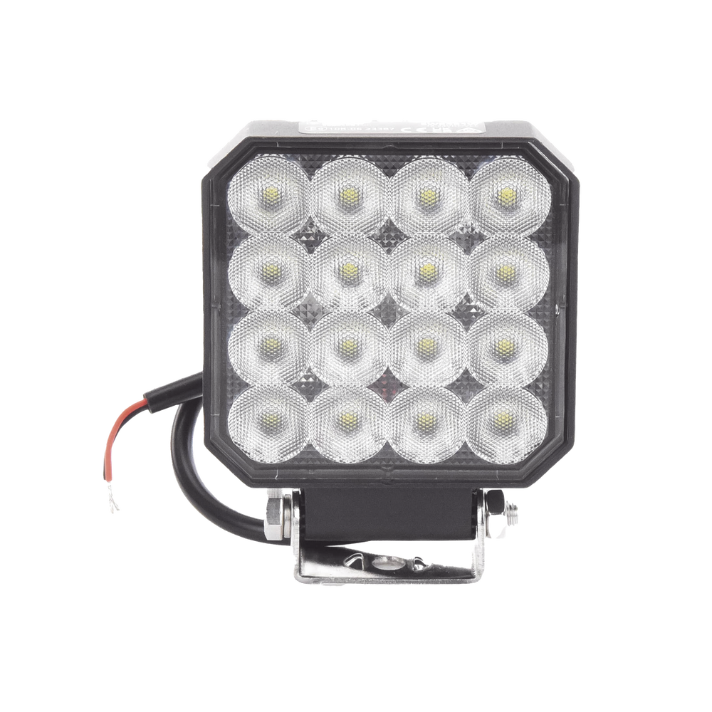 Luz de Trabajo Ultra brillante, 16 LED, 1655 Lúmenes, 12-24 Vcd