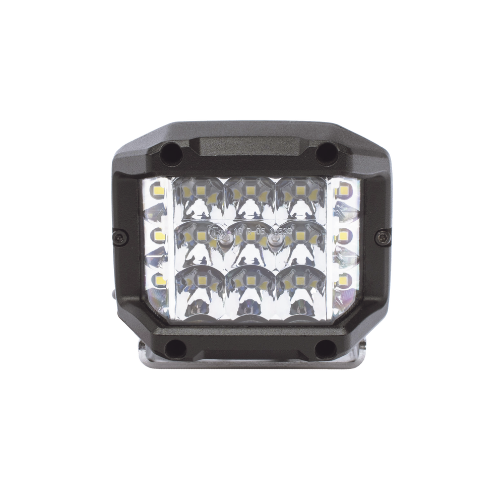 Lampara de trabajo de uso rudo, IP67, 12-24 Vcc