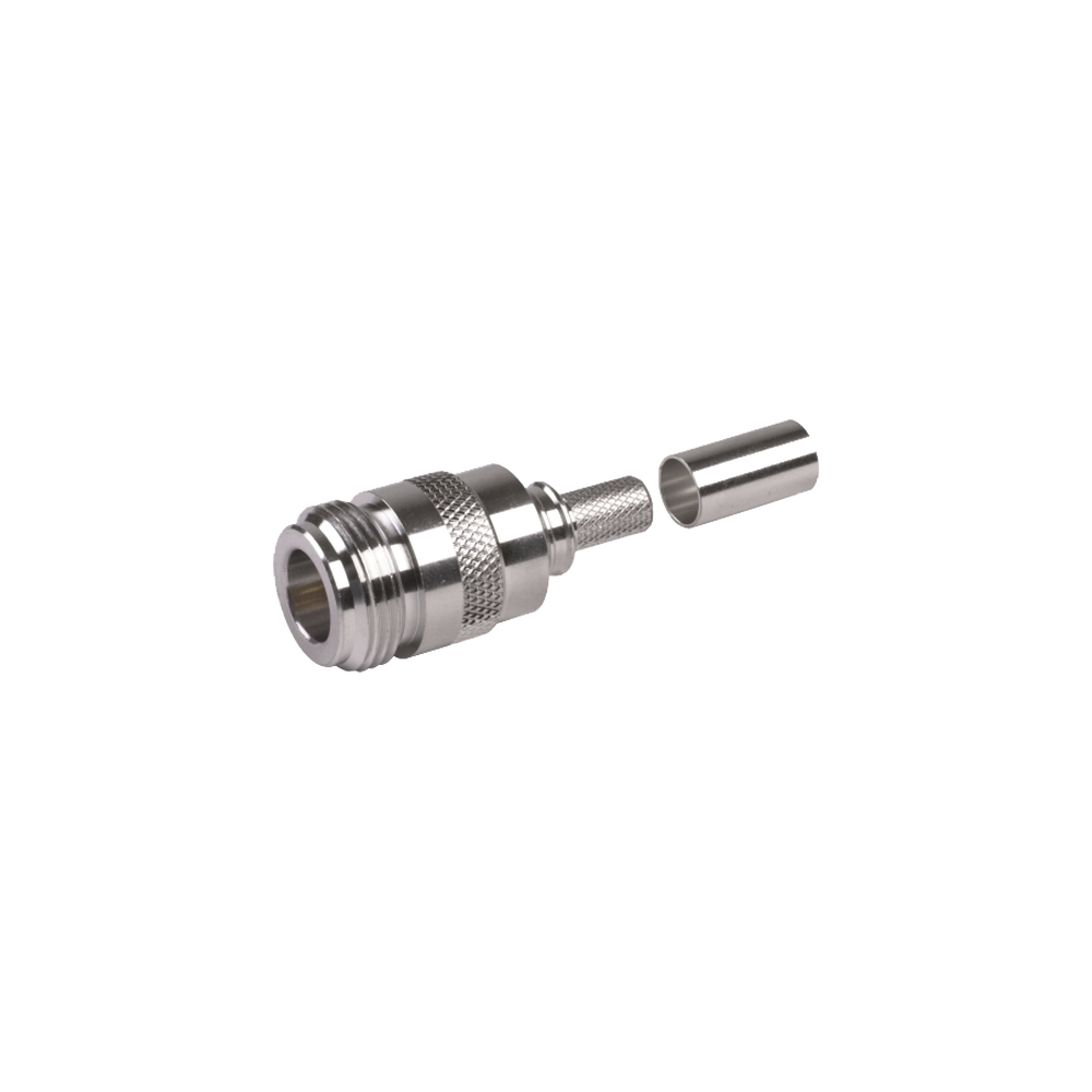Conector N Hembra Plegable con Pin Cautivo para cables