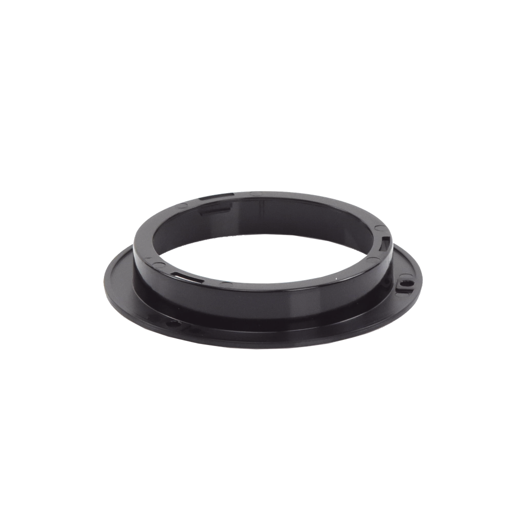 Brida de policarbonato, Color Negro, Accesorio para plafón Serie ED3040