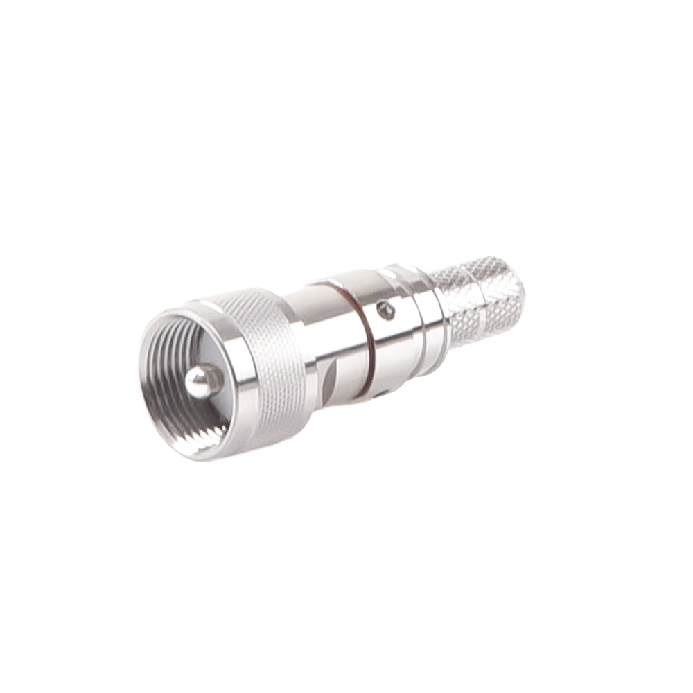 Conector UHF Macho Plegable con Pin Cautivo para cables RG8 - Image 3