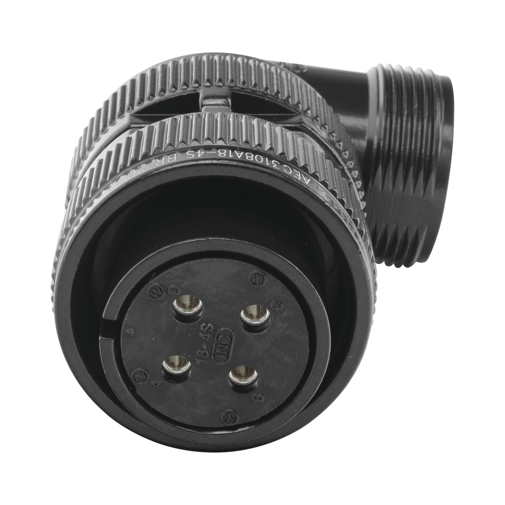 Conector Plug en Ángulo Recto de 4 Contactos Hembra Soldables para Radio de Locomotora. - Image 3