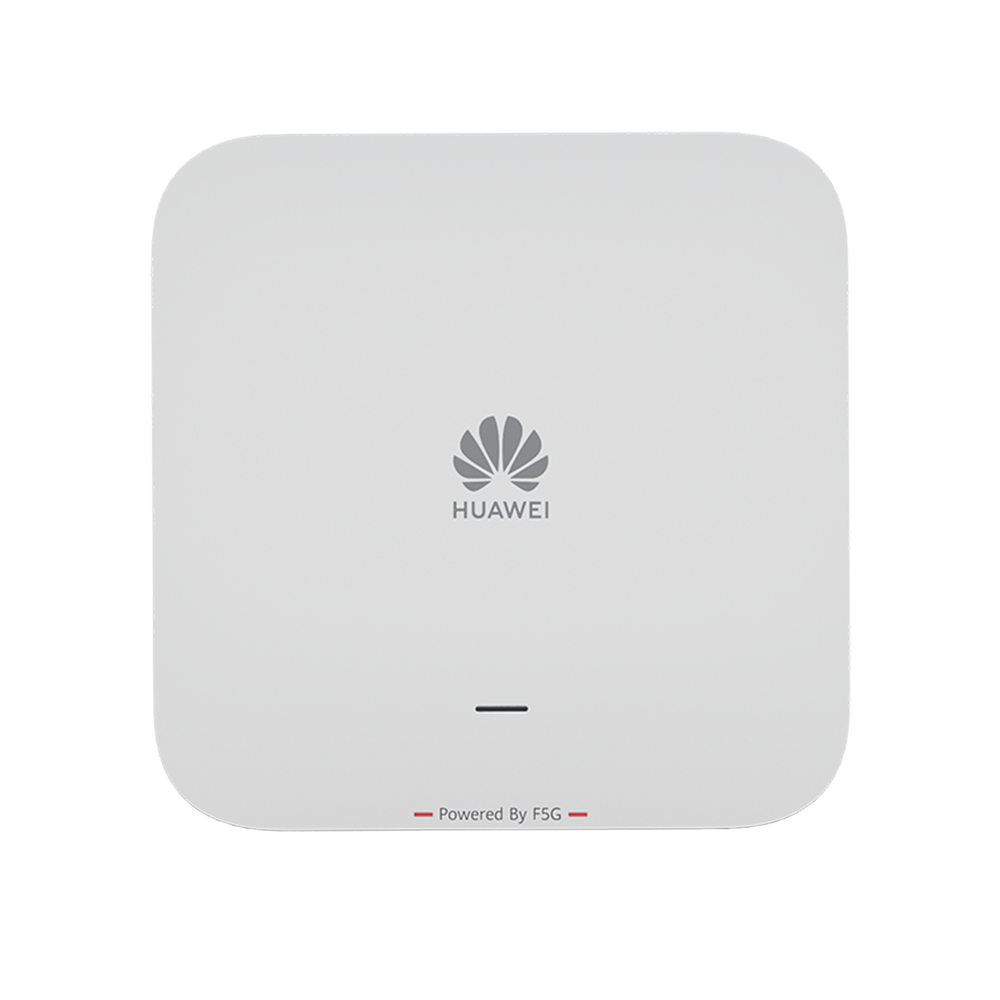 HUAWEI MiniFTTO - Punto de Acceso Óptico Wi-Fi 6 / 2.976 Gbps / 1 puerto 10/100/1000 Mbps PoE + 1 GPON (SC/UPC) PoF / Downstream 2.488 Gbps / Upstream 1.244 Gbps / MIMO 2X2 / Ganancia de Antena 5dBi / Wi-Fi Roaming / Administración Nube