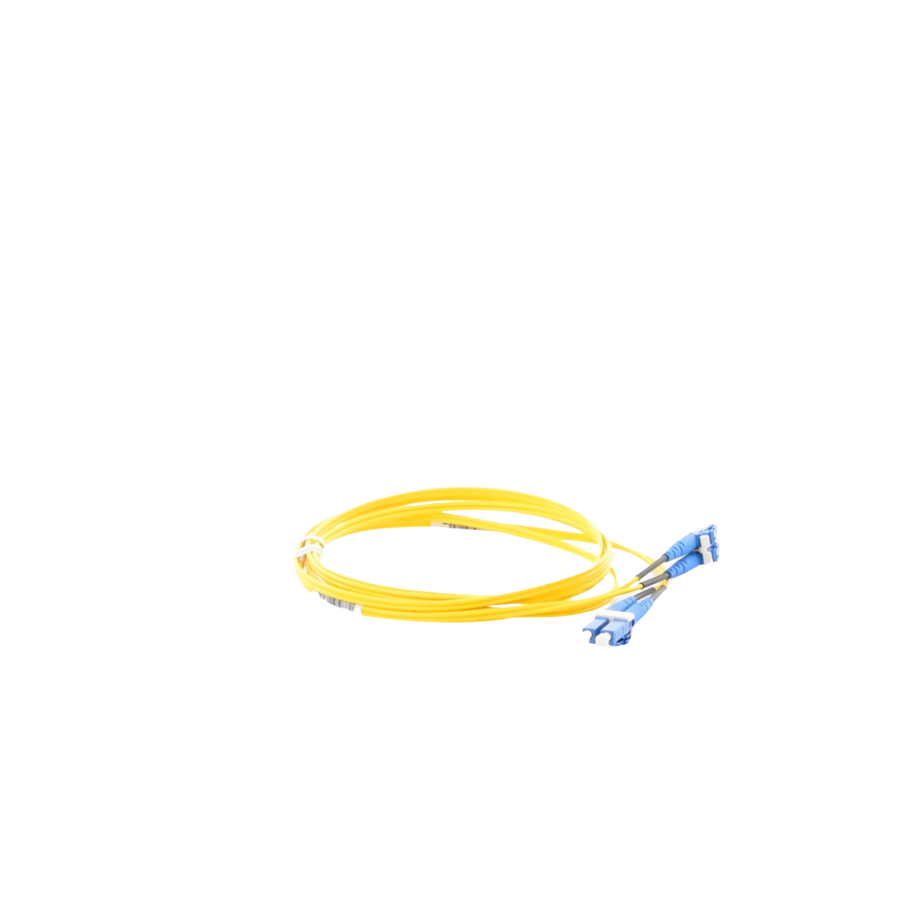 Jumper de Fibra Optica Monomodo 9/125 OS2, LC-LC Duplex, OFNR (Riser), Color Amarillo, 2 Metros (6.56 Pies) - Image 3