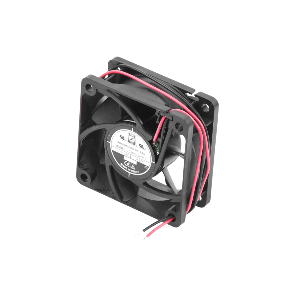 Ventilador Anticondensante Axial Cuadrado, 60x60x25 mm, 24 Vcc, 4500 RPM, 2.9 W, 0.12 A, Flujo de Aire de 25.0 CFM, Unión Sellada. - Image 5