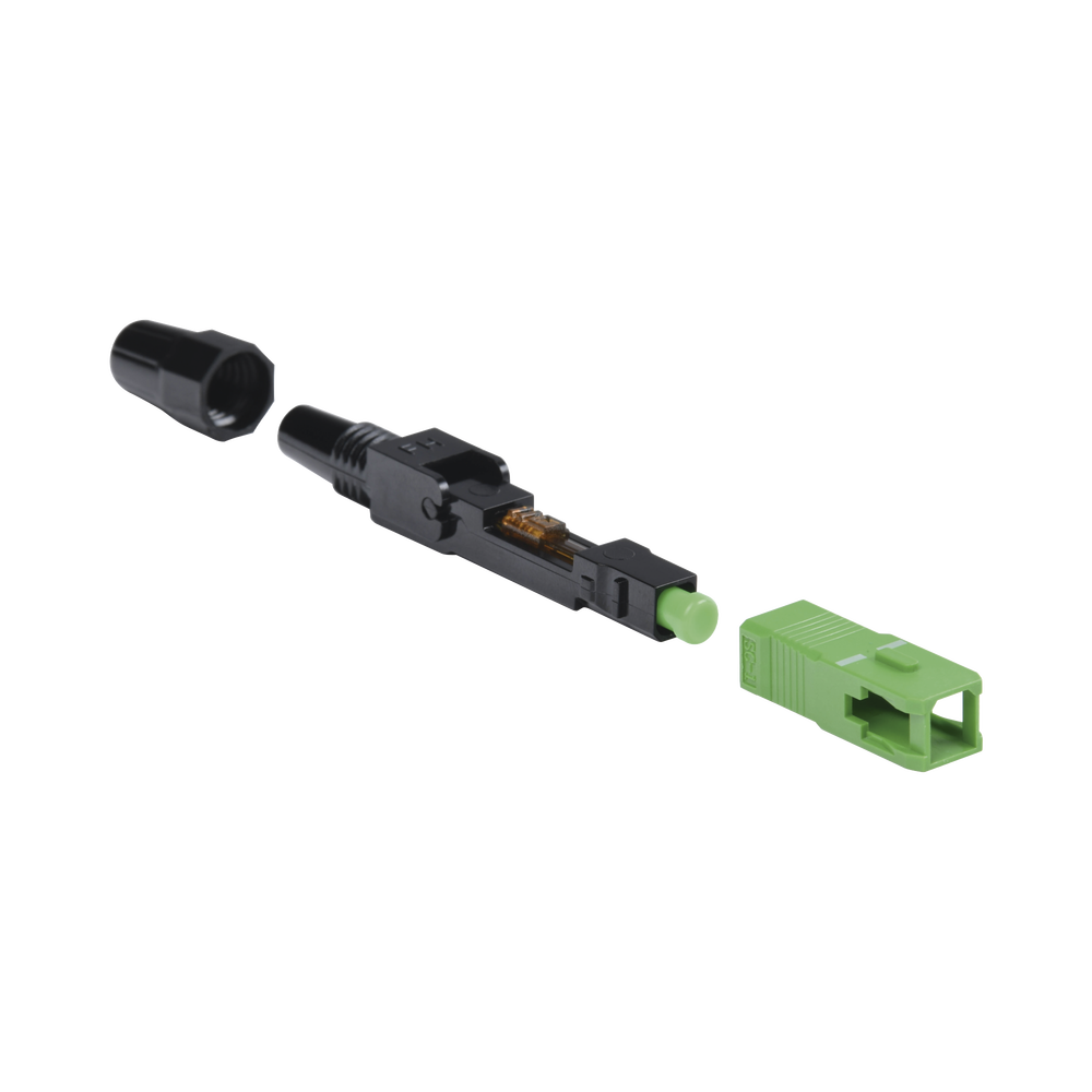 Conector R?pido de Instalaci?n en Campo, Monomodo, SC/APC, Pre-Pulido, Re-Terminable, Ideal para Aplicaciones FTTx - Image 3