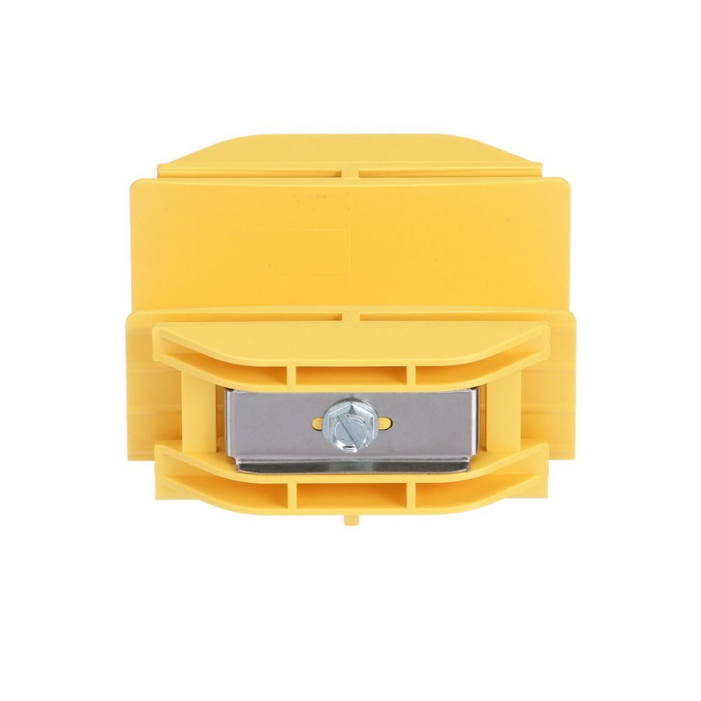 Union Recta "Cople", Para Canaleta FiberRunner™ 2X2, Color Amarillo - Image 3
