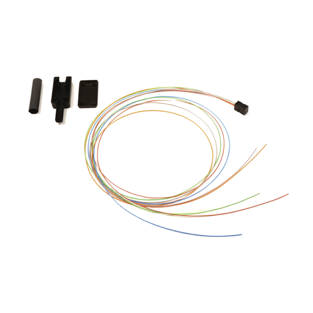 Kit Breakout de 6 Fibras, para Convertir Fibra (Loose Tube) de 250 a 900 Micras, 1 Metro (3.28 Pies)