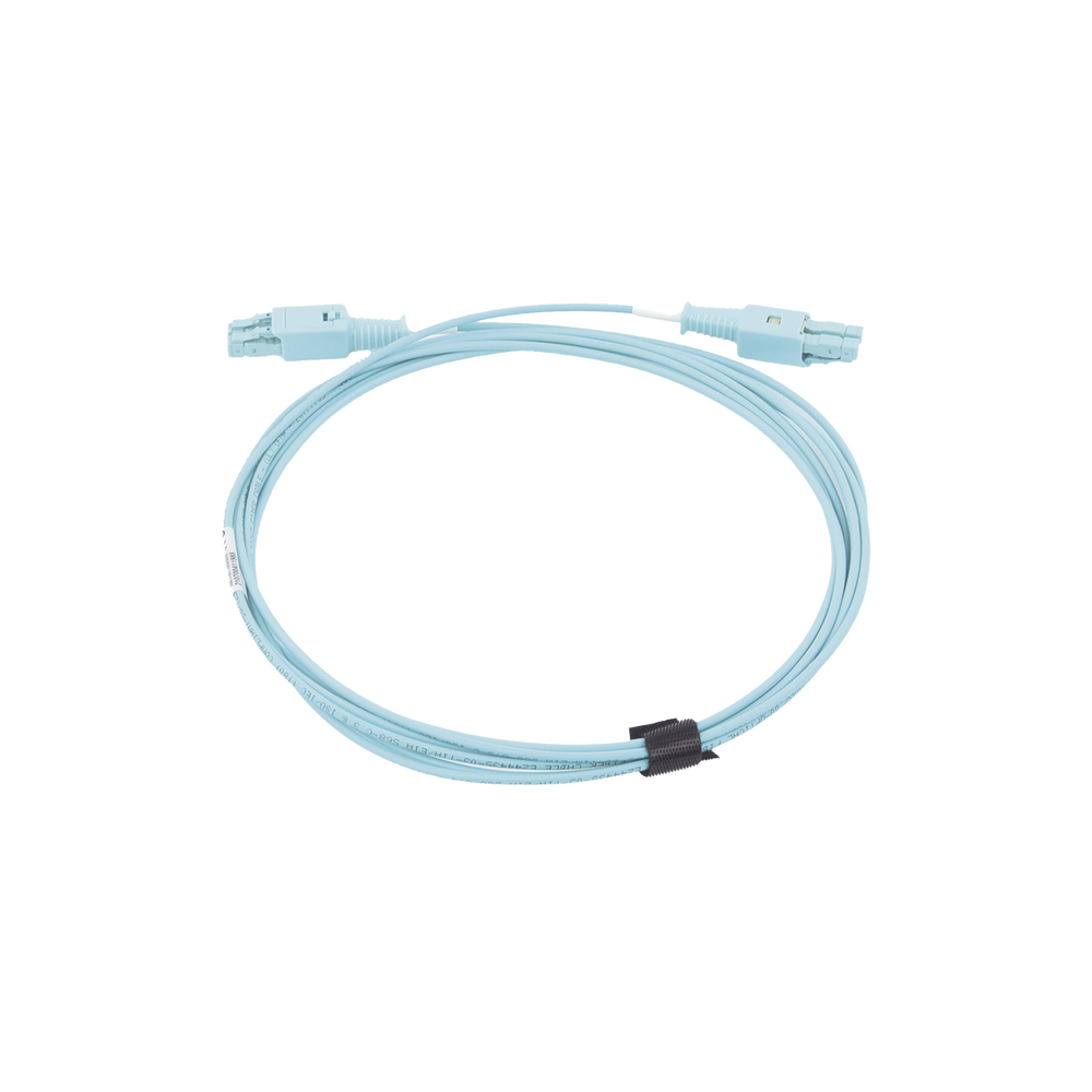 Jumper de Fibra Óptica BladePatch LC-LC Duplex, Multimodo 50/125 OM4, OFNR, Color Aqua, 3 Metros - Image 3