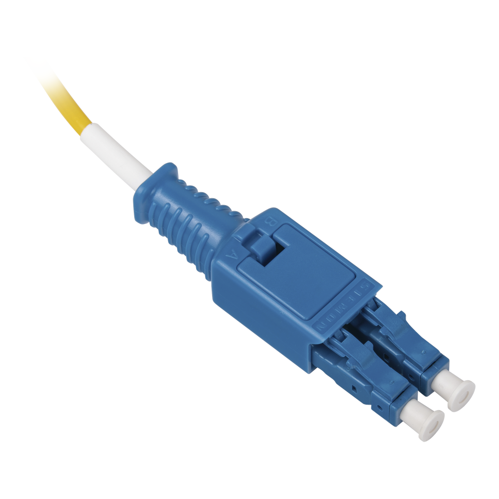 Jumper de Fibra Óptica BladePatch Monomodo OS1/2, XGLO, Riser, LC/UPC-LC/UPC Duplex, OFNR, Color Amarillo, 10 Metros - Image 2