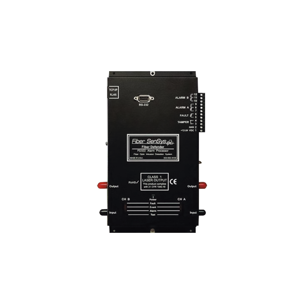 Sensor de Seguridad Perimetral de 1 Zona/Detección por Fibra Óptica Sensitiva/ 0 a 5 Km de protección