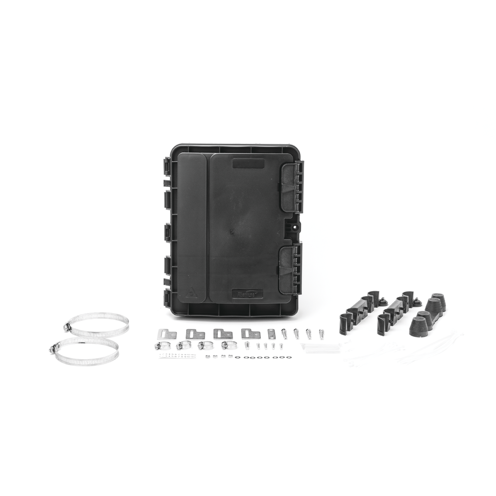 Cierre de Empalme para 20 Fusiones de Fibra ?ptica, Exterior, 8 Acopladores SC/APC, Incluye Splitter 1x8, IP65 Versi?n Cargada - Image 5